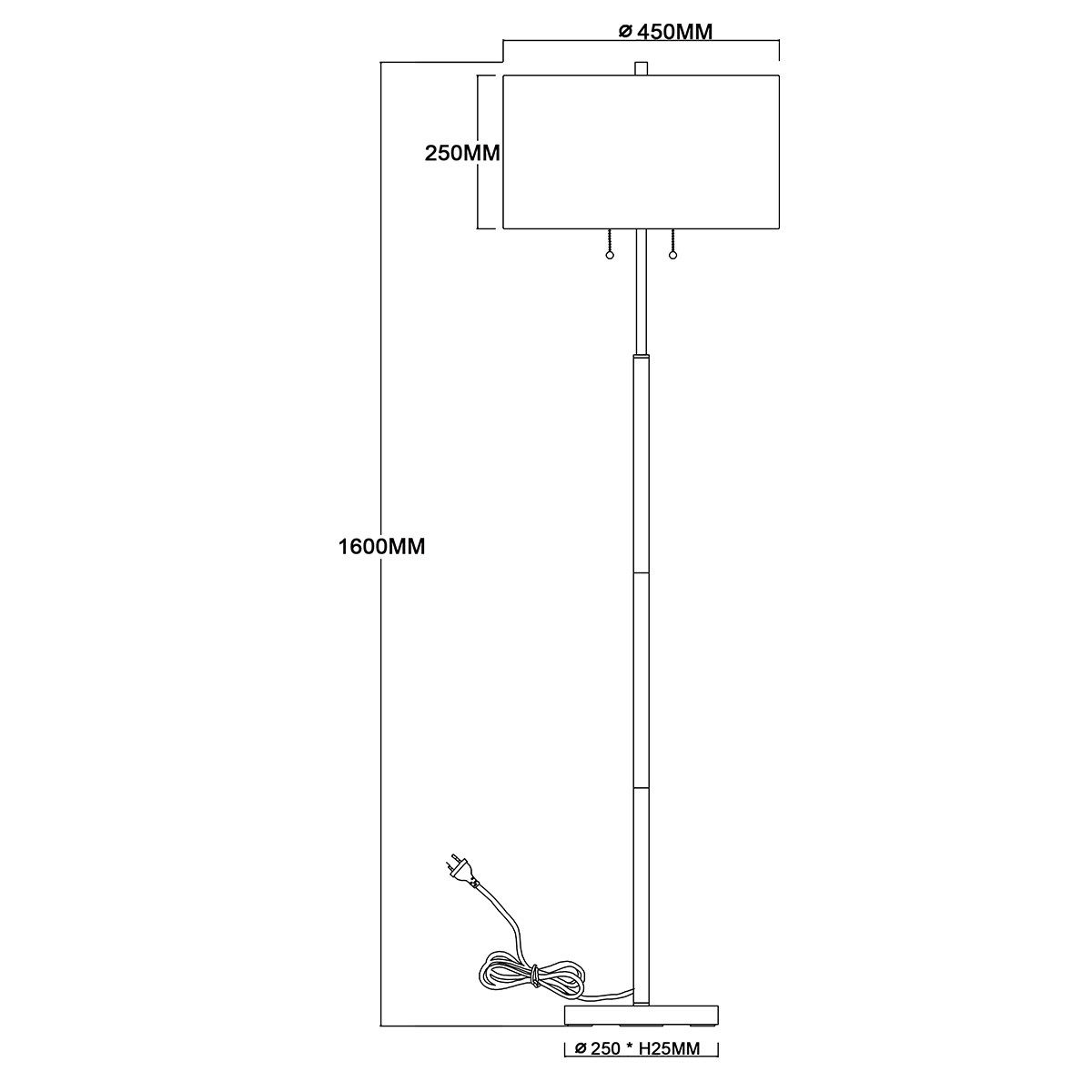 FOGO LP-0304/2F WH Light Prestige