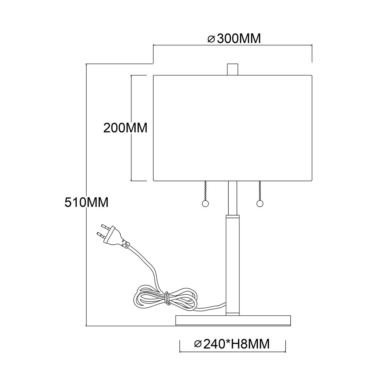 FOGO LP-0304/2T WH Light Prestige