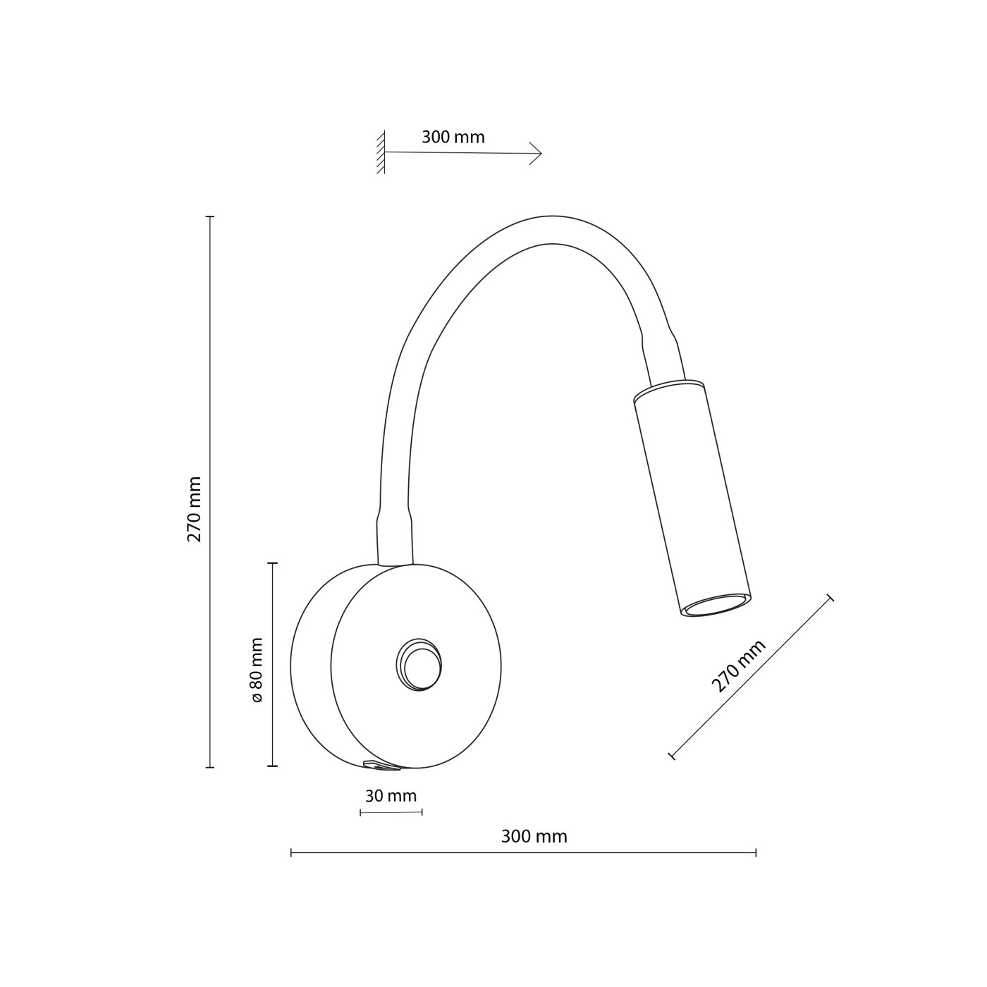 LAGOS black USB 10200 TK Lighting