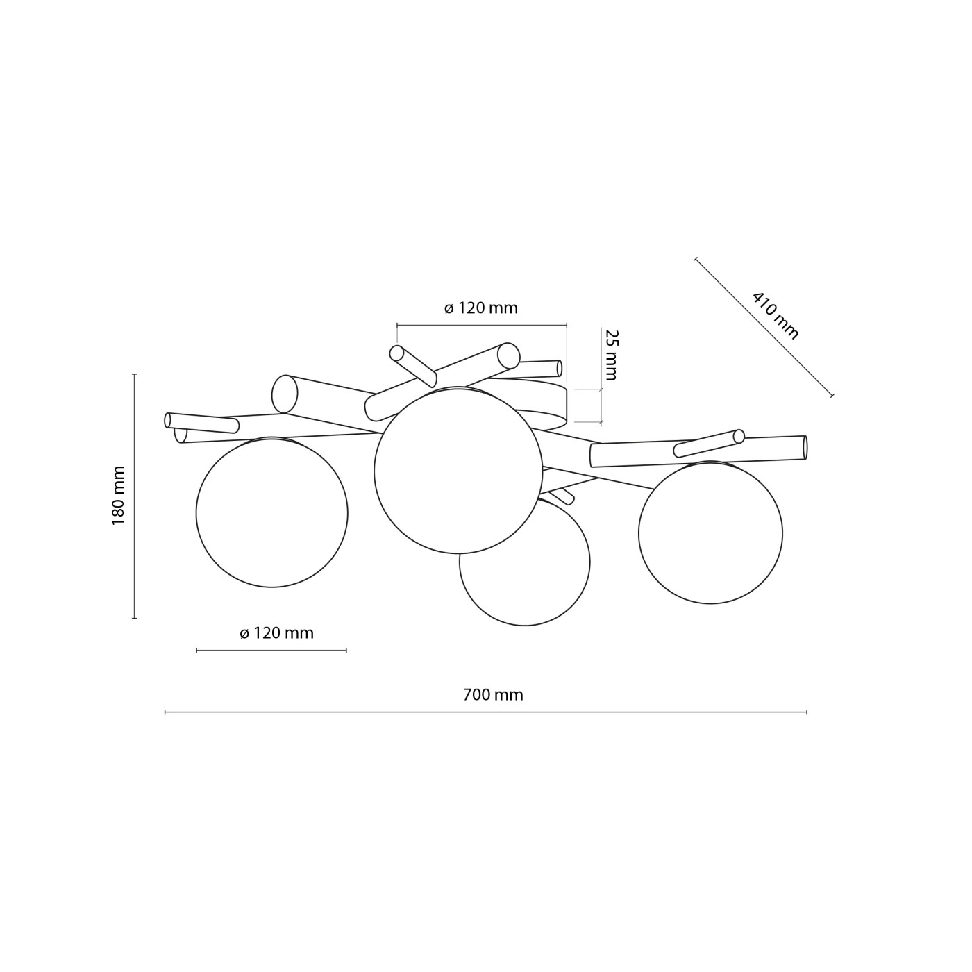 SHERON white IV 5309 TK Lighting