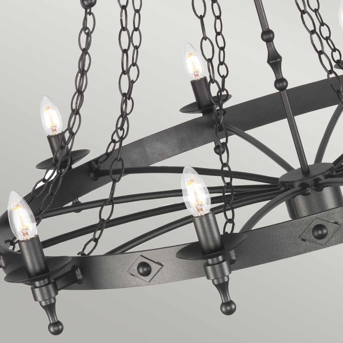 WARWICK graphite black WR18-GRAPHITE Elstead Lighting